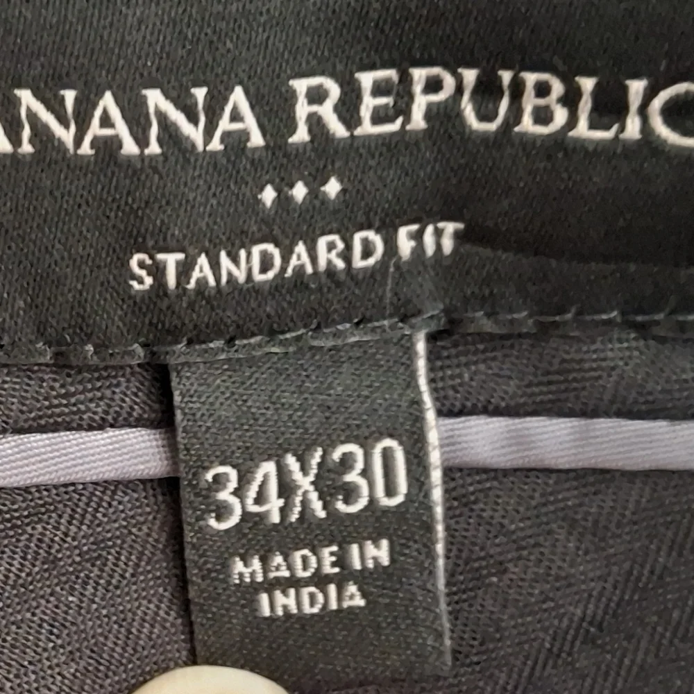 Banana Republin Men's Chino Dressy Pants 34x30 Formal Luxury Office Standar Fit